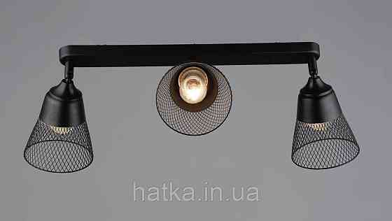 Люстра на три плафона K2290/3 (Черный) Киев
