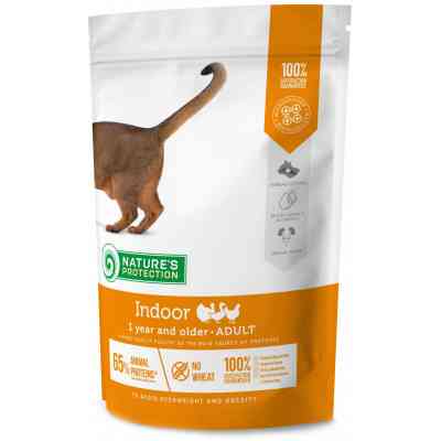 Сухий корм для кішок Nature&apos;s Protection Indoor Adult 400 г (NPS45763) Вінниця