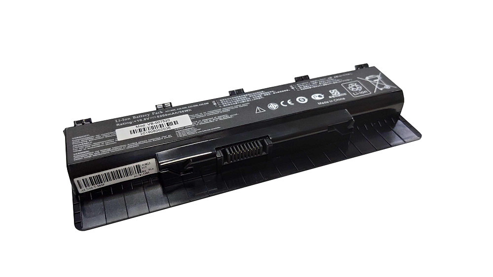 Аккумулятор для ноутбука Asus A32-N56 10.8V Black 5200mAh OEM Вінниця - фото 1