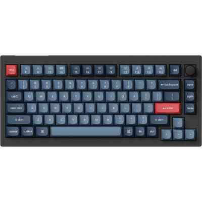 Клавиатура Keychron V1 Max Gateron Jupiter Red QMK Hot-swap Wireless/Bluetooth/USB UA Black (V1MD1_KEYCHRON) Винница