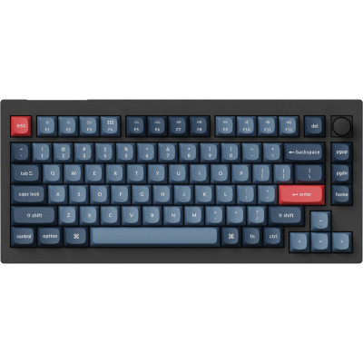 Клавиатура Keychron V1 Max Gateron Jupiter Red QMK Hot-swap Wireless/Bluetooth/USB UA Black (V1MD1_KEYCHRON) Винница - изображение 1