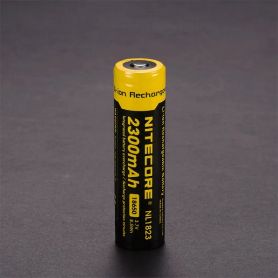 Аккумулятор 18650 Nitecore NL1823 2300mAh 3.7V Li-Ion (Черный с желтым) Винница