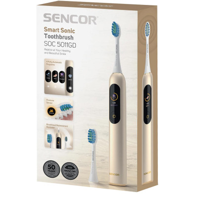 Електрична зубна щітка Sencor SOC 5011GD (SOC5011GD) Вінниця - фото 7