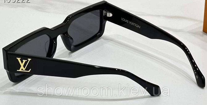 Жіночі сонцезахисні окуляри Lv 1910 black Lux Київ - фото 3