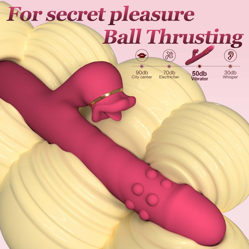 Вибратор B-Series  7 rotating functions and 7 licking functions Sex Aura Киев - изображение 9