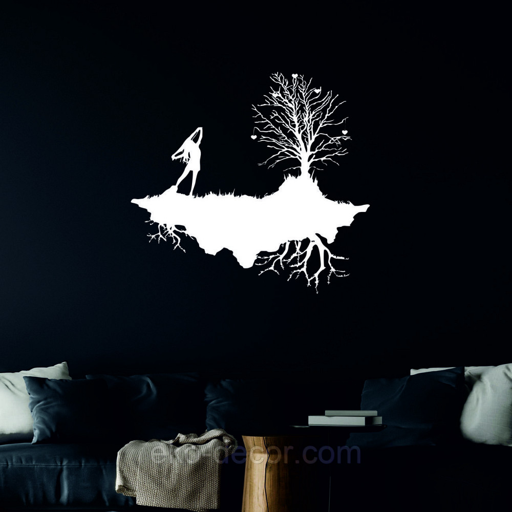 Декоративное настенное Панно «Дерево», Декор на стену 90*83 см, Белый Киев - изображение 8