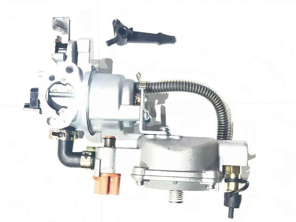 Карбюратор генератора 168F/170F (6,5/7Hp) с газовым редуктором (пропан-бутан) с переключателем ТМ LIBA Киев - изображение 1