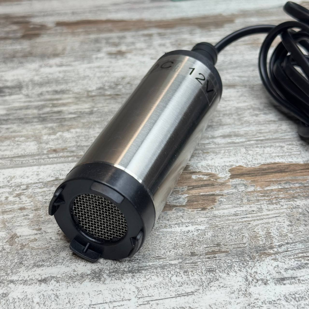 Погружной насос 12В, 12 л/мин, 38 мм, для перекачки дизельного топлива, алюминиевый корпус Киев - изображение 2