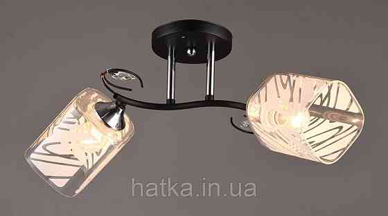 Декоративная люстра Sirius B C1032/2 BK+CH Киев