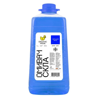 Омыватель автомобильный ORGANIC PRINK -20 °С "Морський бриз" 4 л (012025) Винница - изображение 1