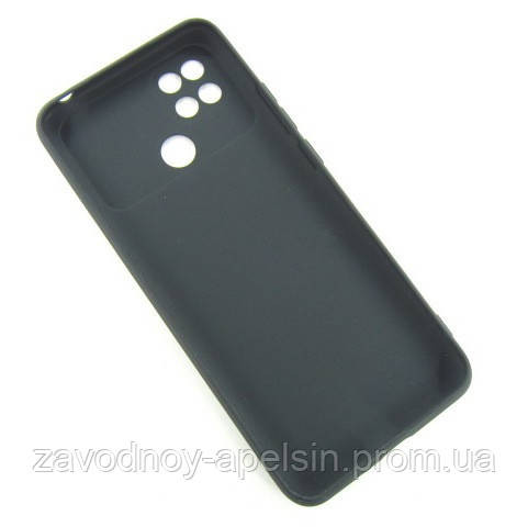 Xiaomi Poco C40 Чохол силіконовий Захист камери (чорний) Одеса - фото 3