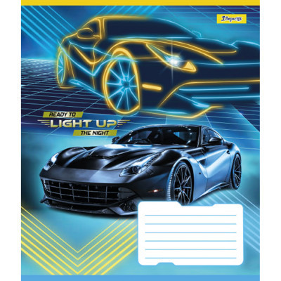 Тетрадь 1 вересня 1В Lights up 48 листов линия (767118) Винница - изображение 2