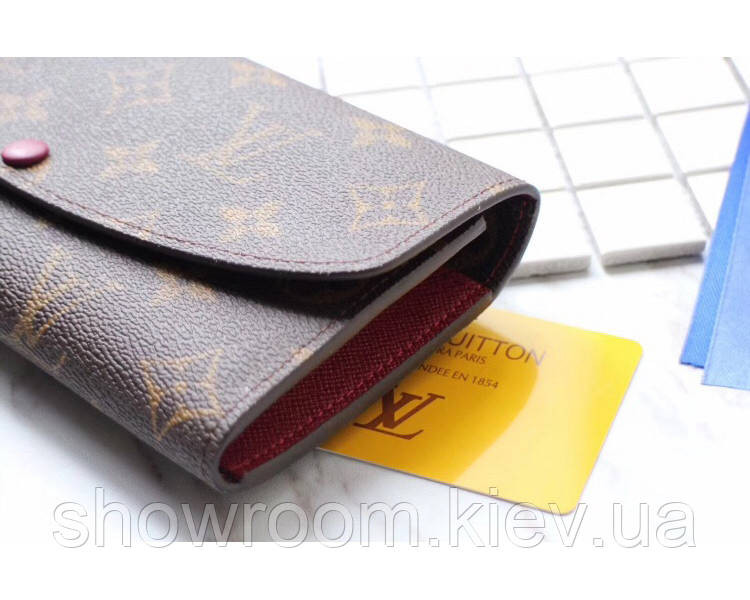 Жіночий місткий гаманець ЛВ (60136) crimson Lux Київ - фото 2