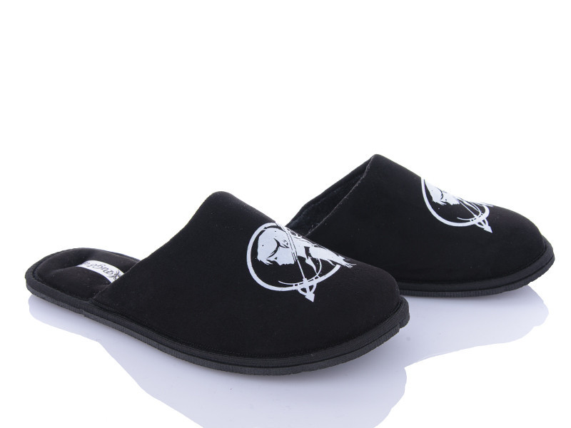 Тапочки Стрелец Знак зодиака Мужские закрытый носок Pago 22.11-21.12 черный Одесса - изображение 3