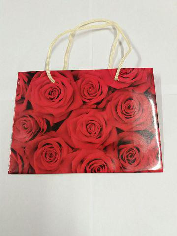 Пакет бумажный малый горизонтальный 11/18/5(арт М007) (12 шт) Харьков - изображение 1