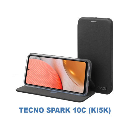 Чехол для мобильного телефона BeCover Exclusive Tecno Spark 10C (KI5k) Black (710272) Винница - изображение 6