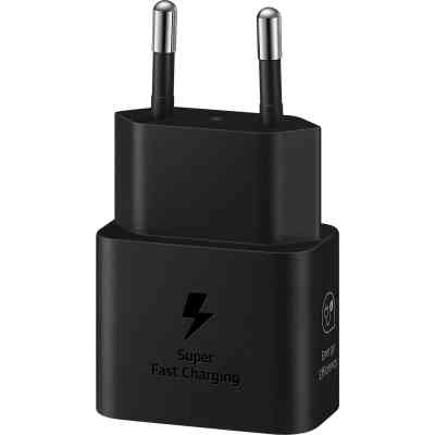 Зарядний пристрій Samsung 25W Power Adapter (w C to C Cable) Black (EP-T2510XBEGEU) Вінниця