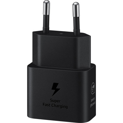 Зарядний пристрій Samsung 25W Power Adapter (w C to C Cable) Black (EP-T2510XBEGEU) Вінниця - фото 3