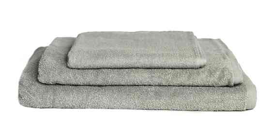 Махровое полотенце Ideal Textile 70х140 см однотонное (56860538) сірий Черновцы