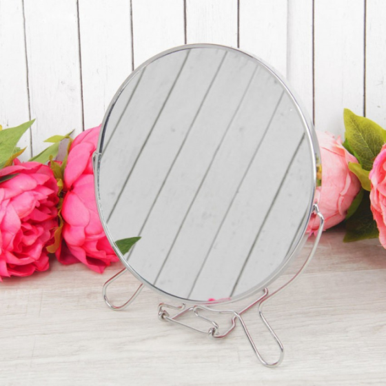 Зеркало с подставкой хром №8 Харьков