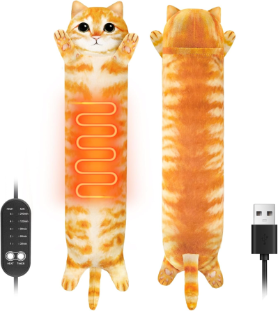 Грілка іграшка-обіймашка MewMix з таймером та режимами нагрівання Луцк