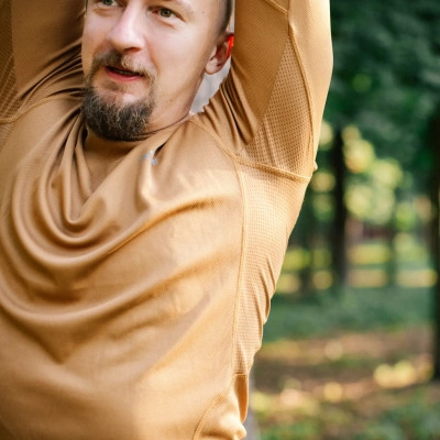 Лонгслив Tribe Coolpass LS coyote M (T-KI-0007-coyote-M) Винница - изображение 3