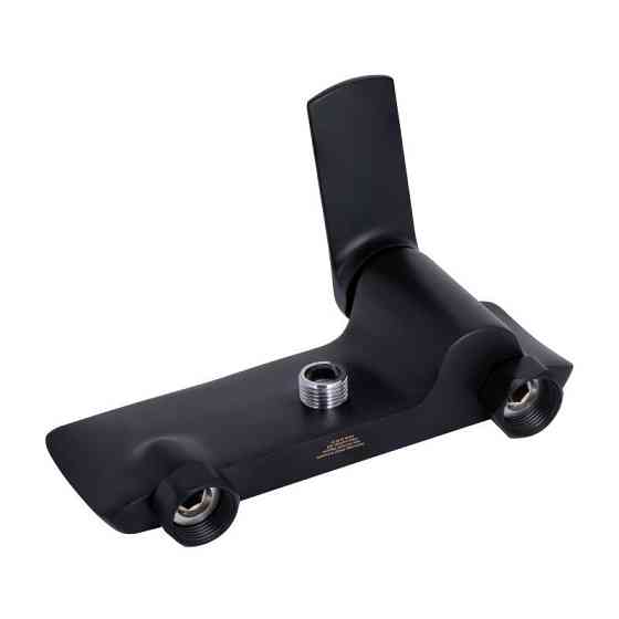 Смеситель для душа Qtap Slavonice QTSLA266BLM45908 Black Matt черный Киев