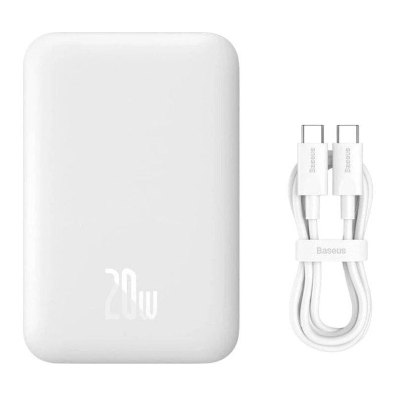 Павербанк 6000 mAh Baseus Mini Air 20W P10059002223-00 быстрая зарядка магнитная беспроводная зарядка power bank повербанк Одесса - изображение 10