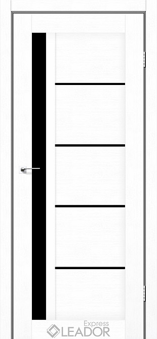 Коллекция LEADOR Express. Двери RIM  Полотно, эко-шпон Белый BLK Киев - изображение 1