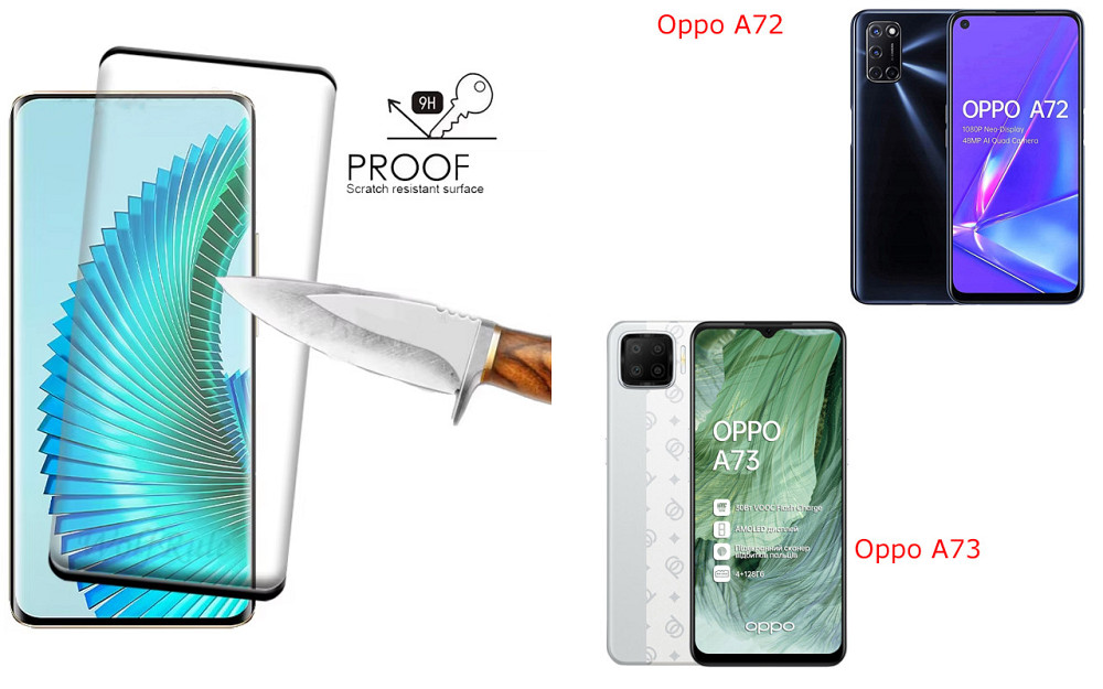Захисне скло HyperGlass Pro для Oppo A72, Oppo A73 – максимальна чутливість та захист Київ - фото 1