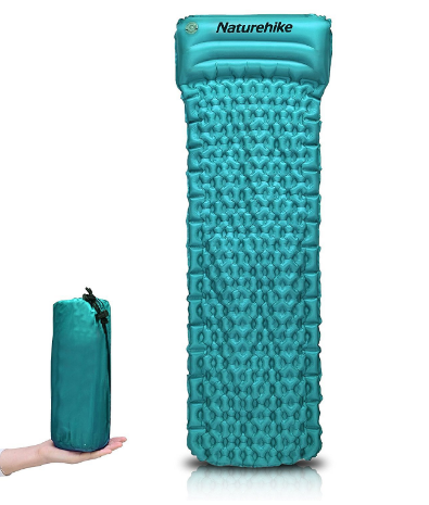 Одинарный Надувной Матрац С Подушкой Nature Hike Ultraligh Tpu 185X54X3См Киев - изображение 4