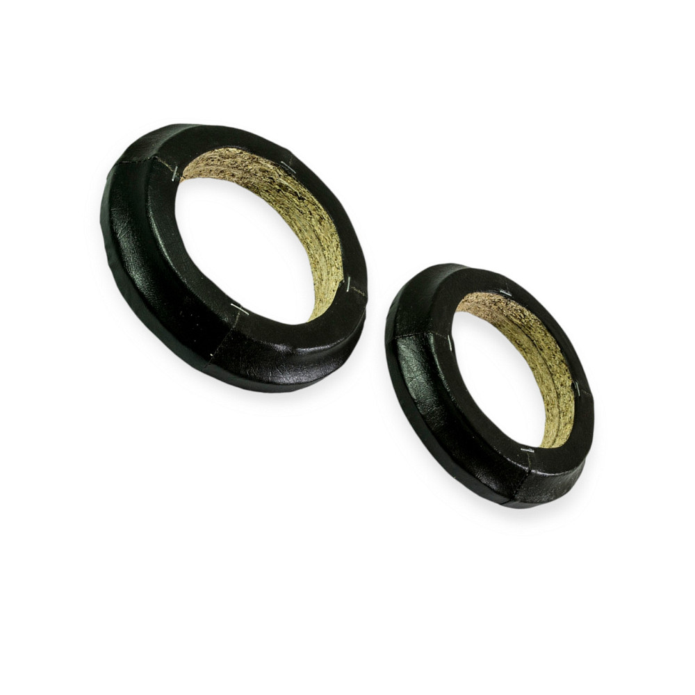 Подіум 13см (2шт) чорний шкірозамінник двошаровий низький динаміка Мукачево - фото 1