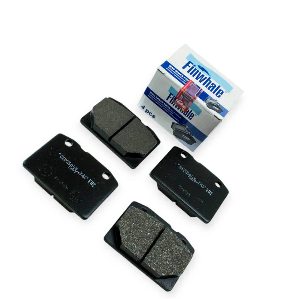 Колодки 2101-2107 передні (к-кт 4 шт) гальмівні Мукачево - фото 1