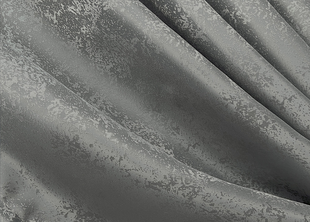 Комплект коротких штор VR-Textil Жакард Мармур Al1 № 1015ш Графітовий 130х170 см 2 шт (35-0208) Київ - фото 5
