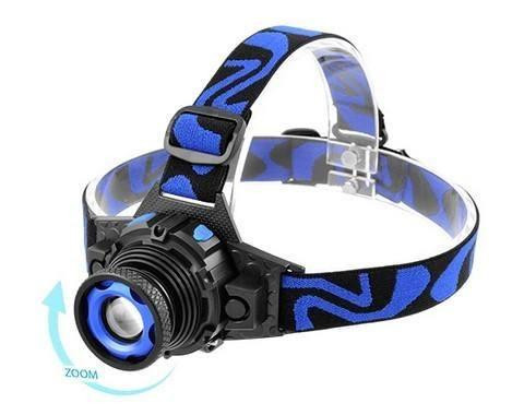 Потужний ліхтар налобний W001-XPE, Li-Ion Акум, Zoom, ЗУ 220V/12V, Box Бровари - фото 2