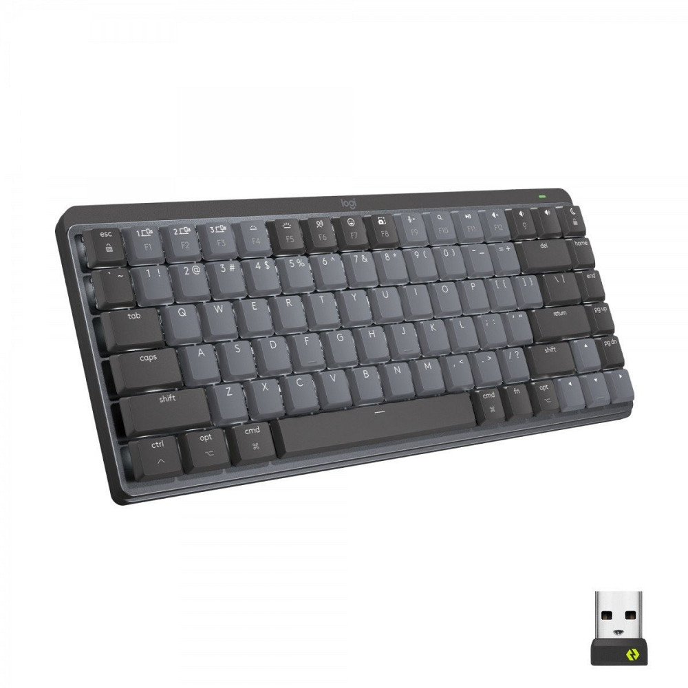 Клавіатура бездротова Logitech MX Mechanical Mini Bluetooth Illuminated Graphite (920-010782) Білий Харьков - изображение 7