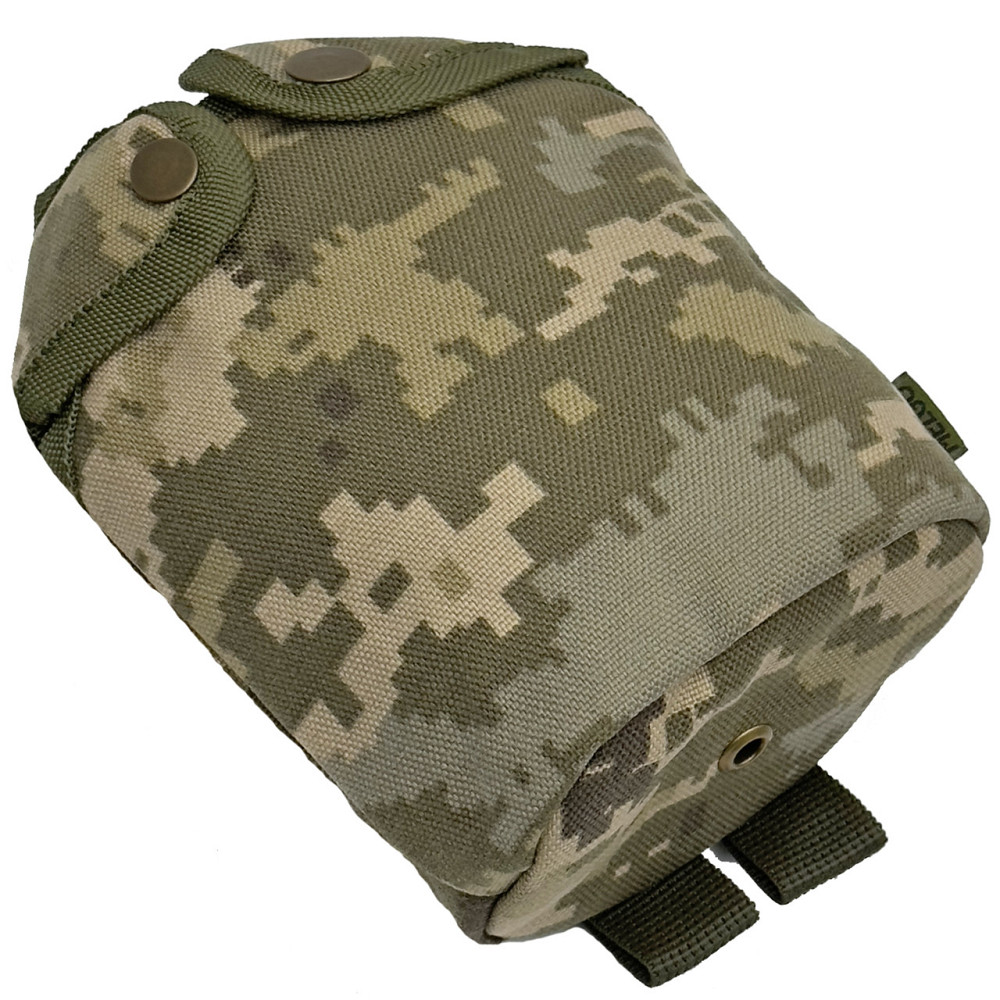 Підсумок чохол для фляги 1 л Molle Піксель ММ-14 Cordura 1000 D Киев - изображение 4