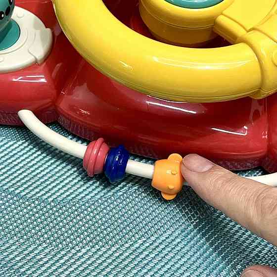 Музичний кермо WToys Маленький водій казки пісні українська мова Червоний (91739) Чернігів