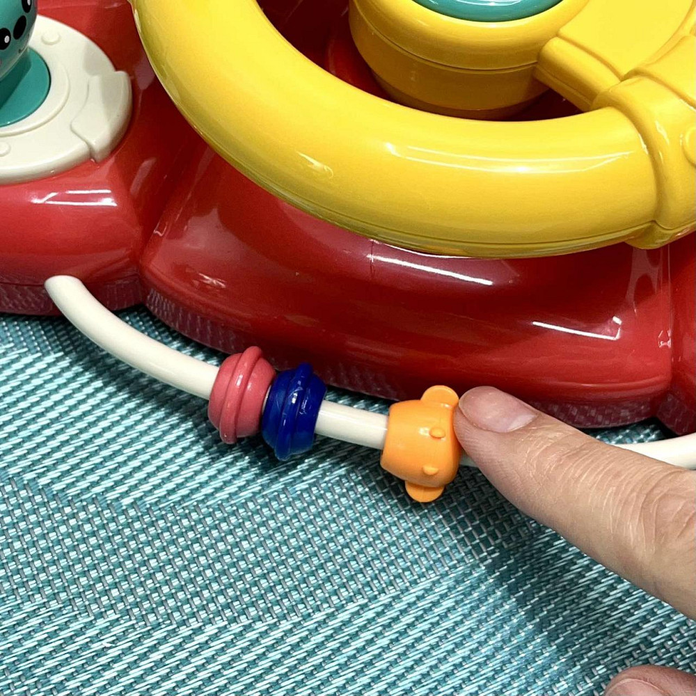 Музичний кермо WToys Маленький водій казки пісні українська мова Червоний (91739) Чернігів - фото 4