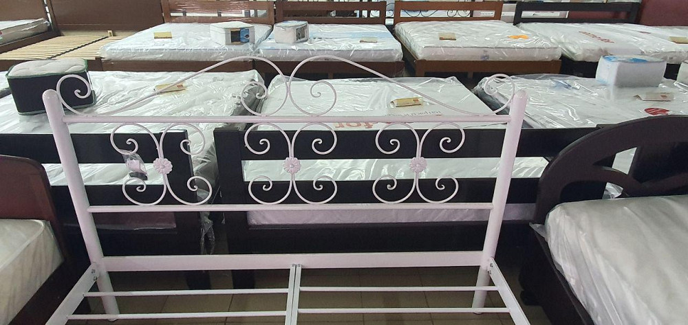 Двоспальне металеве ліжко Бегонія від ТМ Теnero Харків - фото 5