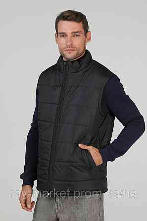 Жилет стьобаний Ray Basic чоловічий утеплений чорний (U0601M-Black) Київ