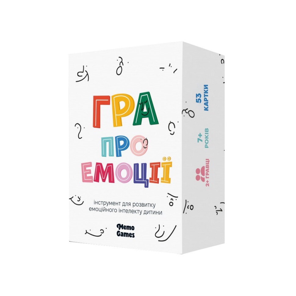 Настальна карткова гра "Емоції" 0033MG 53 картки Вінниця - фото 1