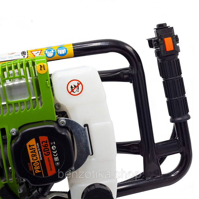 Бензобур Procraft PROFESSIONAL GD62(Без шнека) Киев - изображение 5