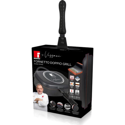 Сковорода Bergner By vissani, подвійна 30 см (BG-32027-MBG) Вінниця - фото 2