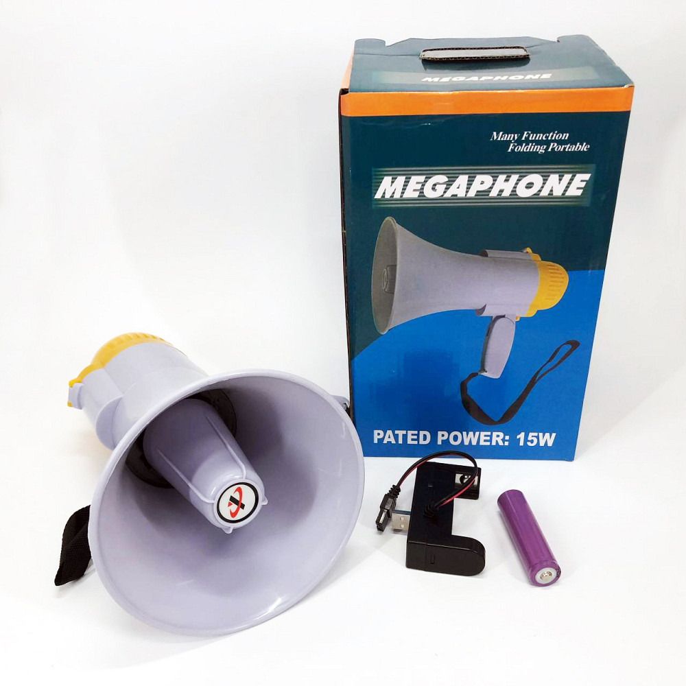 Хороший мегафон MEGAPHONE HW 8C, Мегафон для заходів на свіжому повітрі, Рупор для свята CZ-29 Львів - фото 10