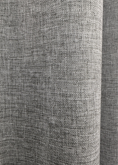 Комплект готових штор VR-Textil Льон ALORA-TON № 1875ш Світло-сірий 100х250см 2 шт (39-951) Київ - фото 7