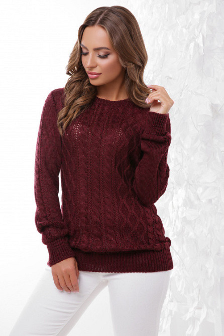 Свитер модный женский вязаный 158 Киев - изображение 2