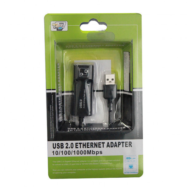 Перехідник USB --> Ethernet RJ45 1000Mb RTL (B00216) Київ - фото 1