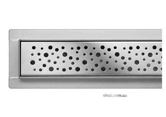 Трап підлоговий для душу з нержавіючої сталі "NAPO" FALA; 90х 7х 5,2 см [6/36] Одеса