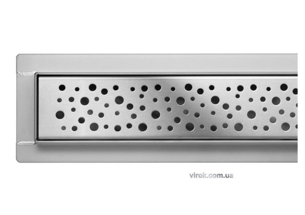 Трап підлоговий для душу з нержавіючої сталі "NAPO" FALA; 90х 7х 5,2 см [6/36] Одеса - фото 1